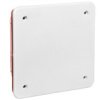 Puszka Podtynkowa Z Pokrywą Seria 350 92X92x45 Czerwony-Biały Ec350c1