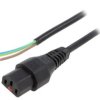 SCHAFFNER-813874 Kabel IEC C13 żeński 5m z blokadą IEC LOCK