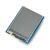 Wyświetlacz dotykowy LCD TFT Rev 2.1 2,8'' 320x240px SPI z czytnikiem microSD - Shield dla Arduino - Waveshare 10684