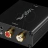 CA0101 Coaxial and Toslink to analog L/R and 3.5 mm jack audio converte