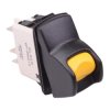 KL462AKXA125N On-On Yellow 24V Locking Power Rocker Switch DPDT IP68