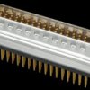 163A16829X D-SUB plug, high density, 62-pin, print, twisted