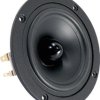 High-end full range speaker, 8 Ω, 85 dB, 80 Hz to 20 kHz, black, B 80 8 OHM