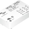 Przekaźnik niezatrzaskowy z wymuszonym prowadzeniem styków , 4PNO, DPST, 24V dc, montaż PCB, Elesta