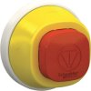 Emergency stop, rotary release, mounting Ø  22 mm, illuminated, white/red, 24 V, ZB5AS84W3B