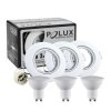3x Oprawa ruchoma Goldlux okrągła biel + żarówka LED GU10 3.5W