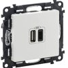 Legrand Gniazdo USB Valena Life Allure biały 753106
