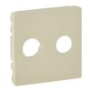 VALENA LIFE Plakietka gniazda TV-RD kremowe 754781 LEGRAND