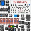 35 in 1 sensor kit module kit and accessory kit compatible with Arduino and Raspberry Pi
