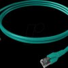 CP1KTBTBT0020 Cat.6a patch cable, S/FTP, FlexBoot, turquoise, 2 m