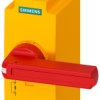 Uchwyt zamykany na kłódkę do 3KF kolor Czerwony/żółty Siemens SENTRON