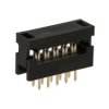 Przejście; IDC; FD10/PCT10; 10 torów; 2x5; proste; 2,54mm; złocone; przewlekany (THT); na taśmę; zaciskany; Connfly; RoHS