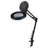 Lampa z lupą przykręcana do blatu 3D 127mm 50 LED SMD 1200lm czarna