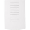 Zamel GNS-248 GLASSO Indoor Chime 230V 85dBa White Glass-Plastic Housing