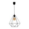 Lampa Wisząca Basket Black 1Xe27 Mlp7214 Milagro
