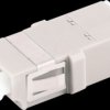 BS07-60034 FO coupler, LC / LC, shutter, duplex, beige