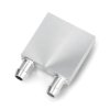 Blok wodny do chłodzenia 40x40mm - aluminiowy radiator do ogniw Peltiera