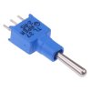 TL37P010200 APEM (On)-Off-(On) Momentary Subminiature Washable PCB Toggle Switch SPDT
