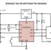 Pushbutton On/Off Controller with Automatic Turn-On
