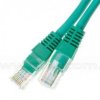 Patchcord UTP, kat5e, 0,5m, zielony
