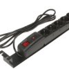 Przedłużacz Przeciwprzepięciowy 5-Gniazd Acar-F5/Fa/Rack