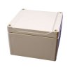 Hammond 1555P2GY Watertight PC Enclosure Styled Lid 120 x 120 x 80 Grey
