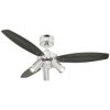 Westinghouse 78337-40 Industrial Ceiling Fan 52W 122cm White for 20m² Rooms