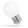 Żarówka E27 LED 1W WHITE WW 230V SPECTRUM B. ciepła, Milky