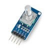 Czujnik obrotu, impulsator, enkoder z przyciskiem - moduł - Waveshare 9533