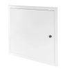 Drzwiczki rewizyjne plastikowe 450x450mm białe z zamkiem DT17Z