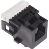 Złącze modułowe typu jack RJ11 Żeński Złącze RJ11 Montaż na kablu TE Connectivity, proste 6-żyłowe
