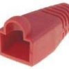 OSL-R Osłona na wtyk 8p8c (RJ-45) czerwona