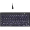 Perixx 11685 USB Keyboard German QWERTZ Black Backlit