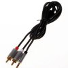 Przewód adapter Jack 3,5mm - 2x RCA 1,5m LIBOX LB0092