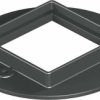 Płyta pokrywy urządzenia f. 1f Schuko w US80, OBO Bettermann 7408594