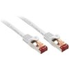 LINDY 47384 RJ45 Network cable, patch cable CAT 6 S/FTP 2.00 m White 1 pc(s)