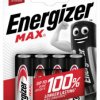 bateria alkaliczna Energizer MAX LR6/AA (blister) - 4 sztuki