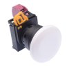 YW1B-M4E01W White 22mm Mushroom Momentary Push Button Switch NC IP65 IDEC
