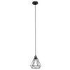 Lampa Wisząca Loft Alambra Largo E27 Czarna, Industrialna Edo777193 Edo