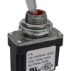 Przełącznik dźwigniowy Wł.-wył. średnica wycięcia 12 mm SPST RS PRO Panel Oczko lutownicze długość przełącznika 16.2 mm