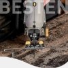 Wyrzynarka Piła Do Drewna Metalu Przecinarka Laser + 10 Brzeszczotów BESTEN BE0002902