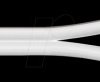 67751 Loudspeaker cable 2x2.5 mm² , 25 m white CCA