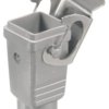 Grommet housing, size A40, die-cast aluminum, M20, straight, cross bow locking, IP65, 1788840000