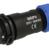 Gniazdo; SP2111C/S9II-1N; 9 torów; lutowany; 0,75mm2; 7-12mm; SP21; na przewód; IP68; 5A; 500V; Weipu; RoHS; SP2111/S9II-1N