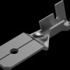Faston plug, 6.35 x 0.81 mm, L 21.34 mm, uninsulated, straight, 0.82-2.08 mm², AWG 18-14, 60006-2