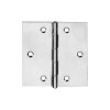 TOOLCRAFT 889619 Edged Hinges 60mm Steel Blue Galvanised 1 piece