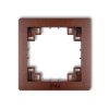 Ramka pośrednia do łączników IP44 brązowy metalik 9DRPH