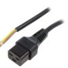 SCHAFFNER-813562 Kabel IEC C19 żeński 2m z blokadą IEC LOCK