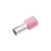 Cimco 187105 Ferrule Bootlace Partially insulated Rose 0.34 mm² 100 pcs