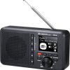 Radio Albrecht DR 86 DAB+, fale metrowe (VHF) wielokrotne ładowanie czarny